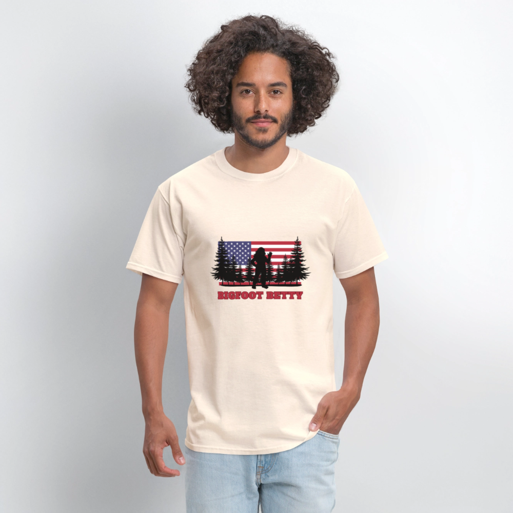 BFB July 4 - Forest Flag Unisex Classic T-Shirt - natural