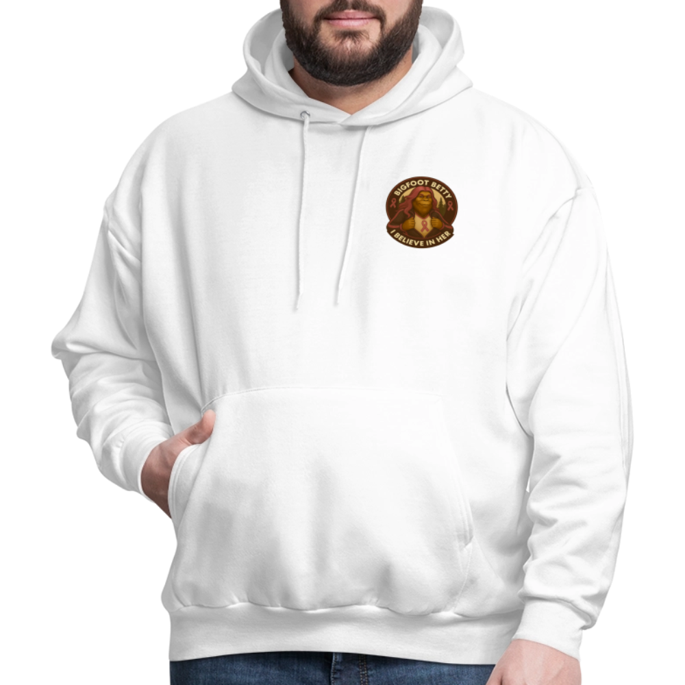 Men's Hoodie - I Believe In Her (F/B) (RETRO) - white