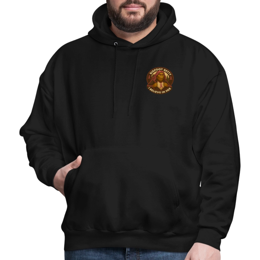 Men's Hoodie - I Believe In Her (F/B) (RETRO) - black