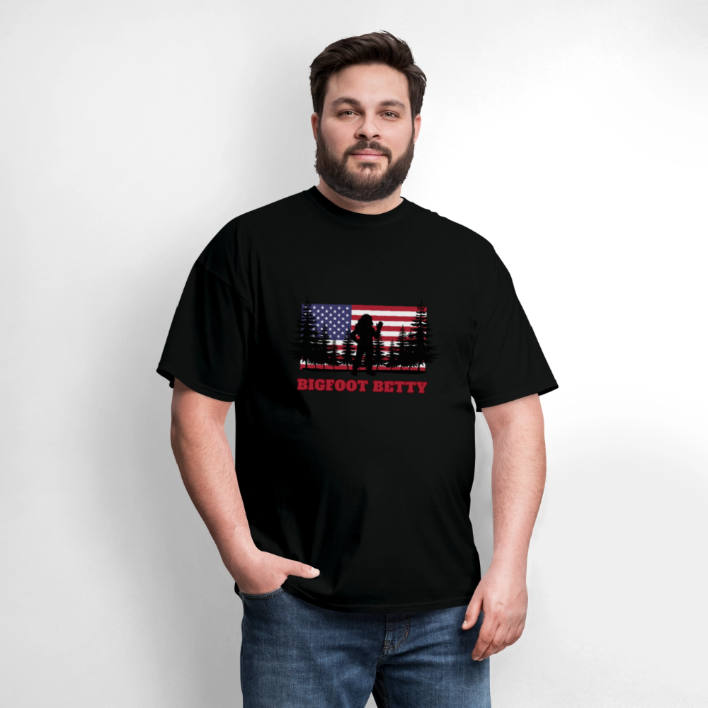 BFB July 4 - Forest Flag Unisex Classic T-Shirt - black