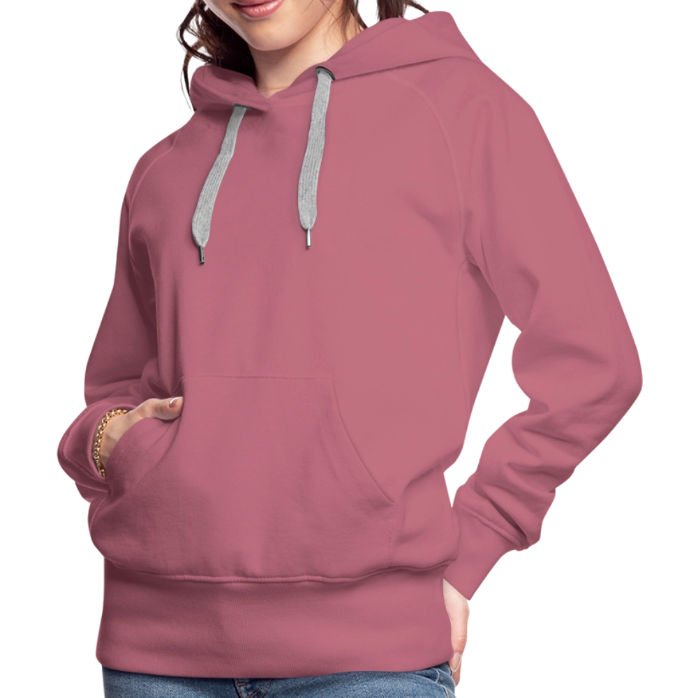 Women’s Premium Hoodie - I Believe In Her (RETRO) - mauve