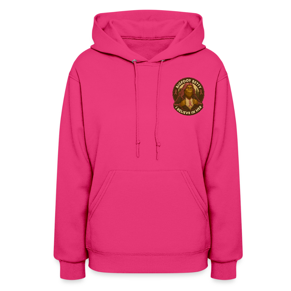 Women's Hoodie - I Believe In Her (F/B) (RETRO) - fuchsia