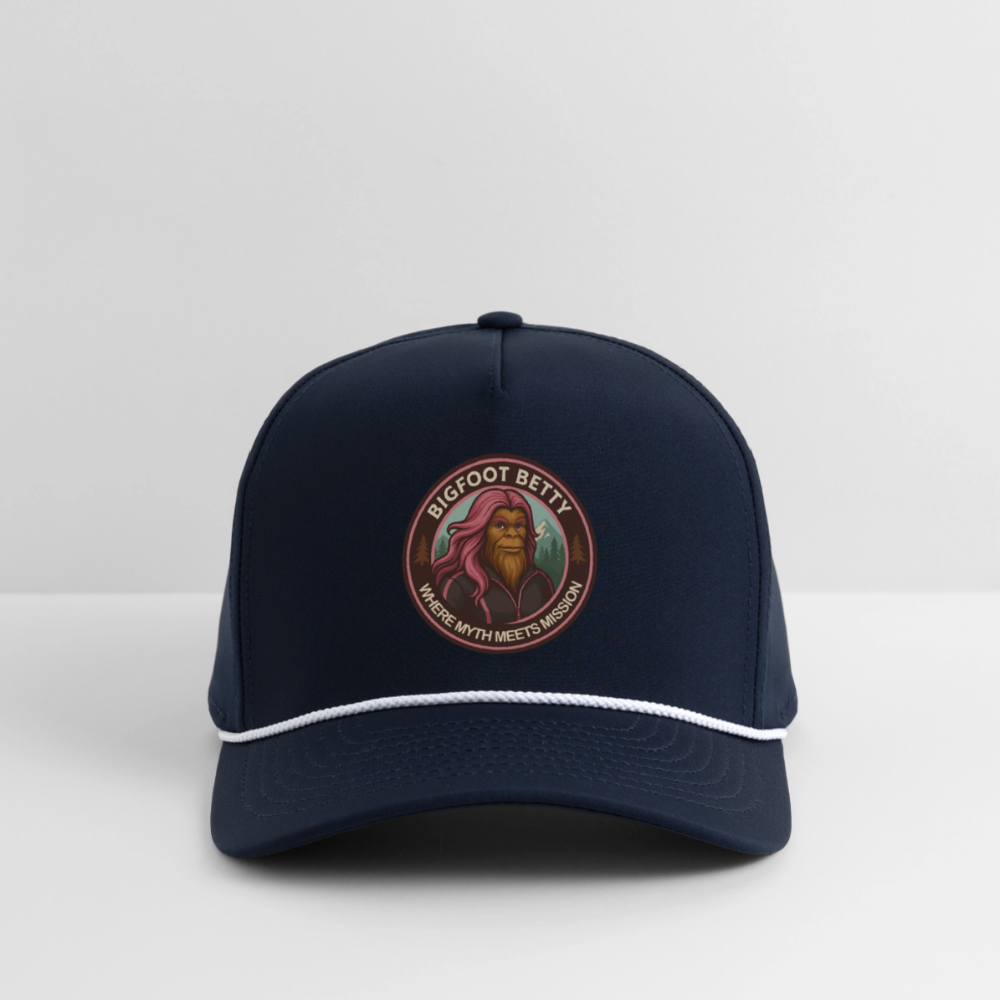 Rope Cap - Where Myth Meets Mission (RETRO) - navy/white
