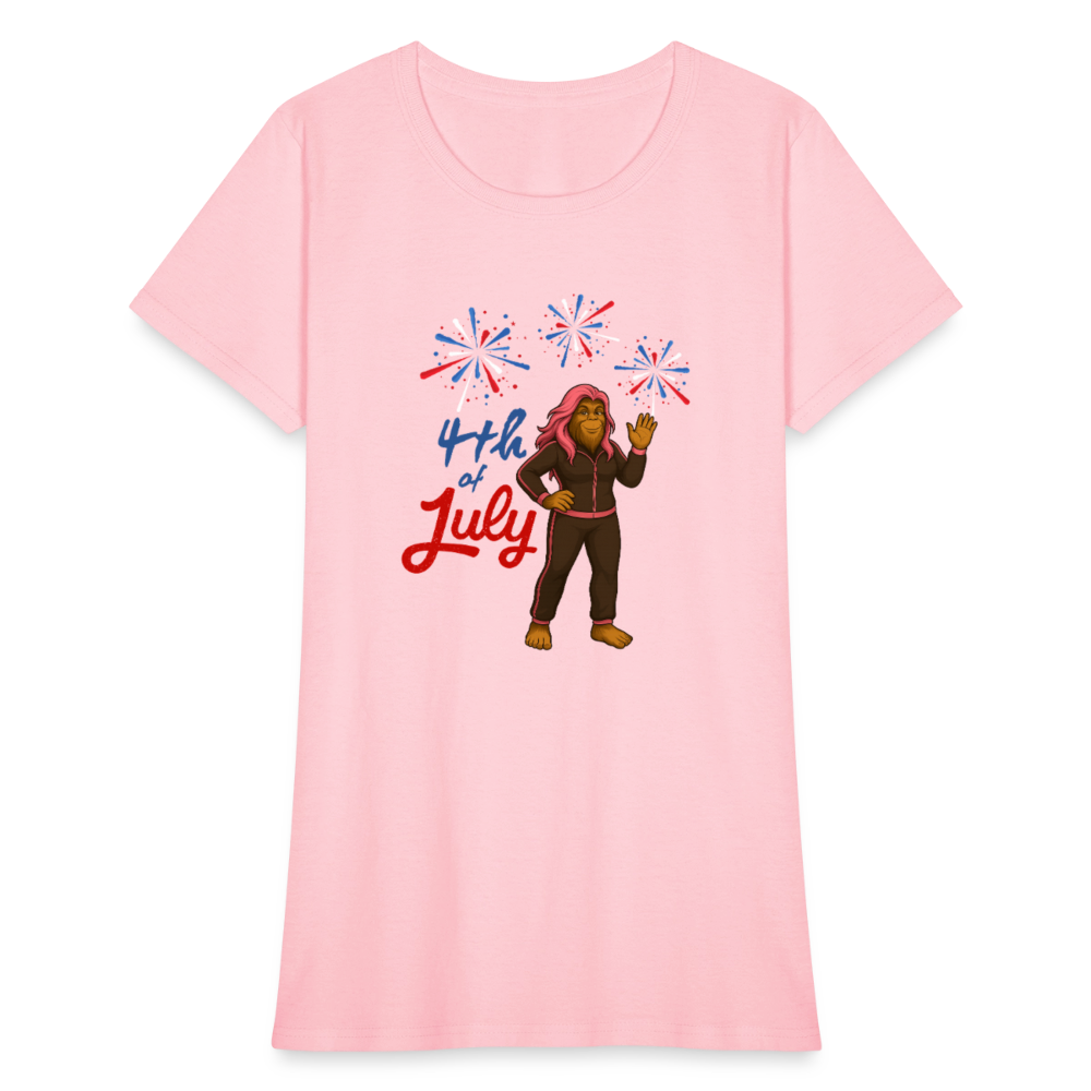BFB July 4 - Fireworks Women's T-Shirt - pink