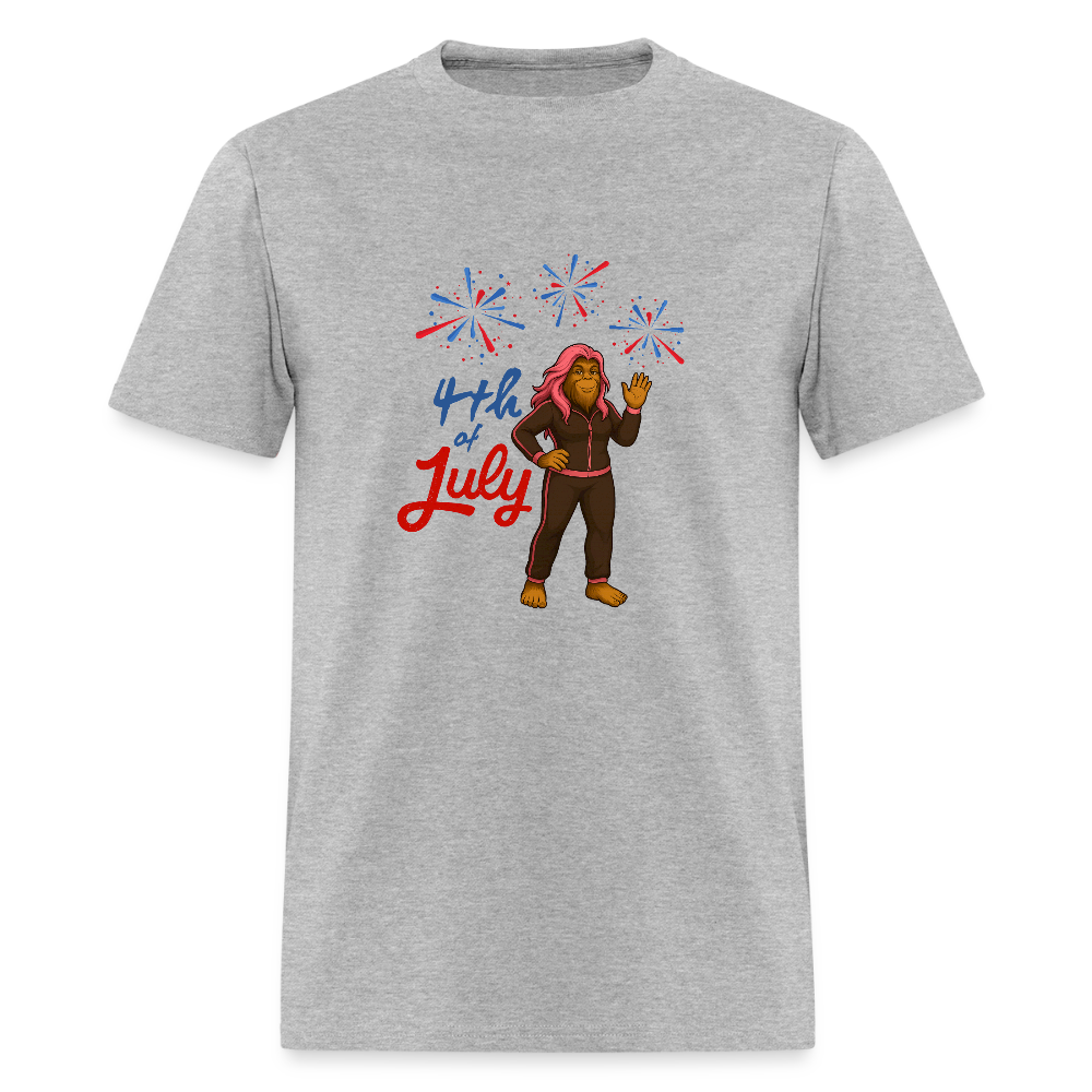BFB July 4 - Fireworks Unisex Classic T-Shirt - heather gray