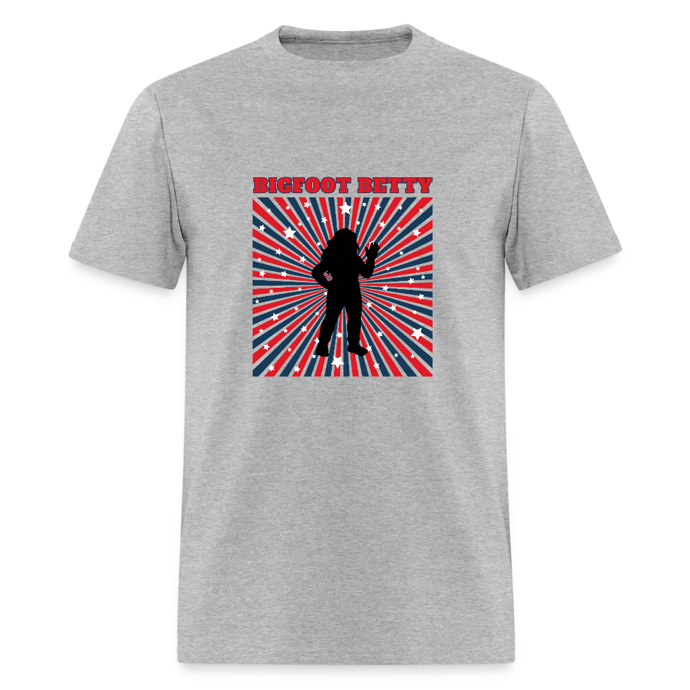 BFB July 4 - Starburst Unisex Classic T-Shirt - heather gray