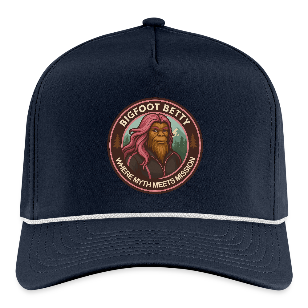 Rope Cap - Where Myth Meets Mission (RETRO) - navy/white