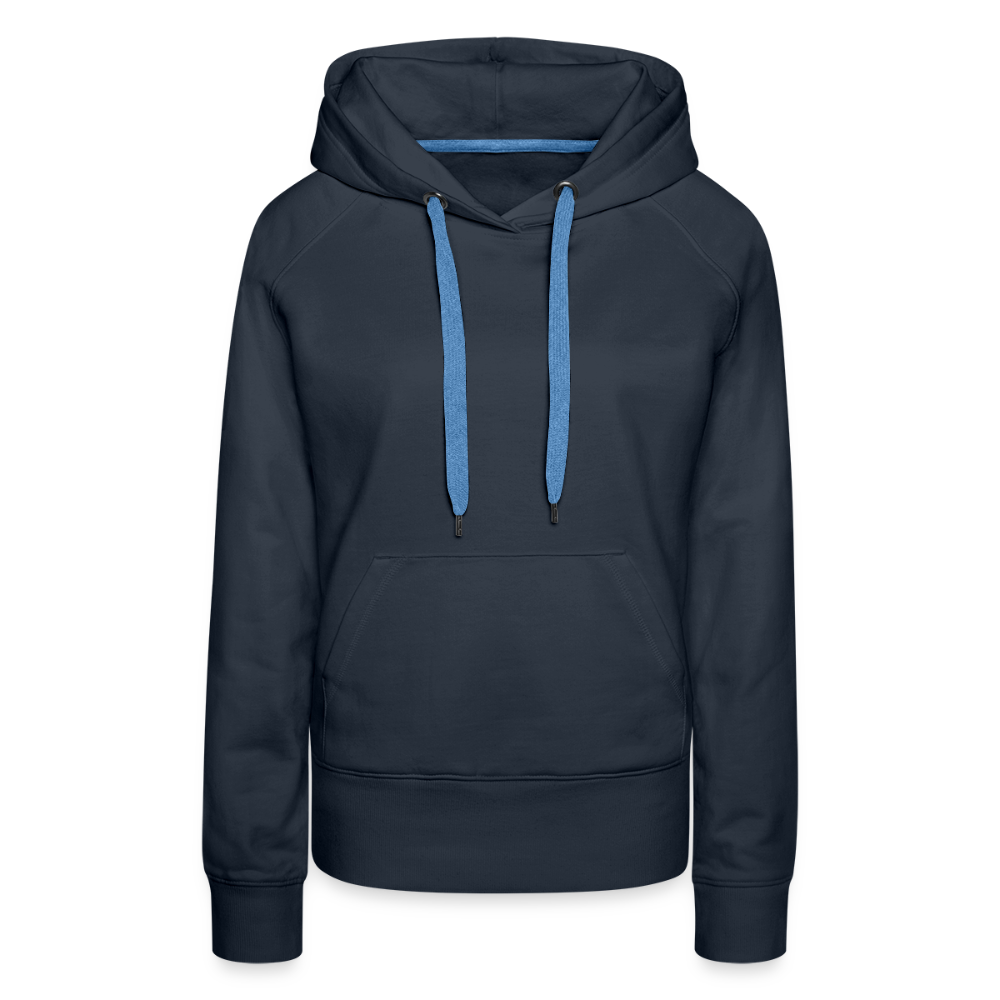 Women’s Premium Hoodie - Where Myth Meets Mission (RETRO) - navy