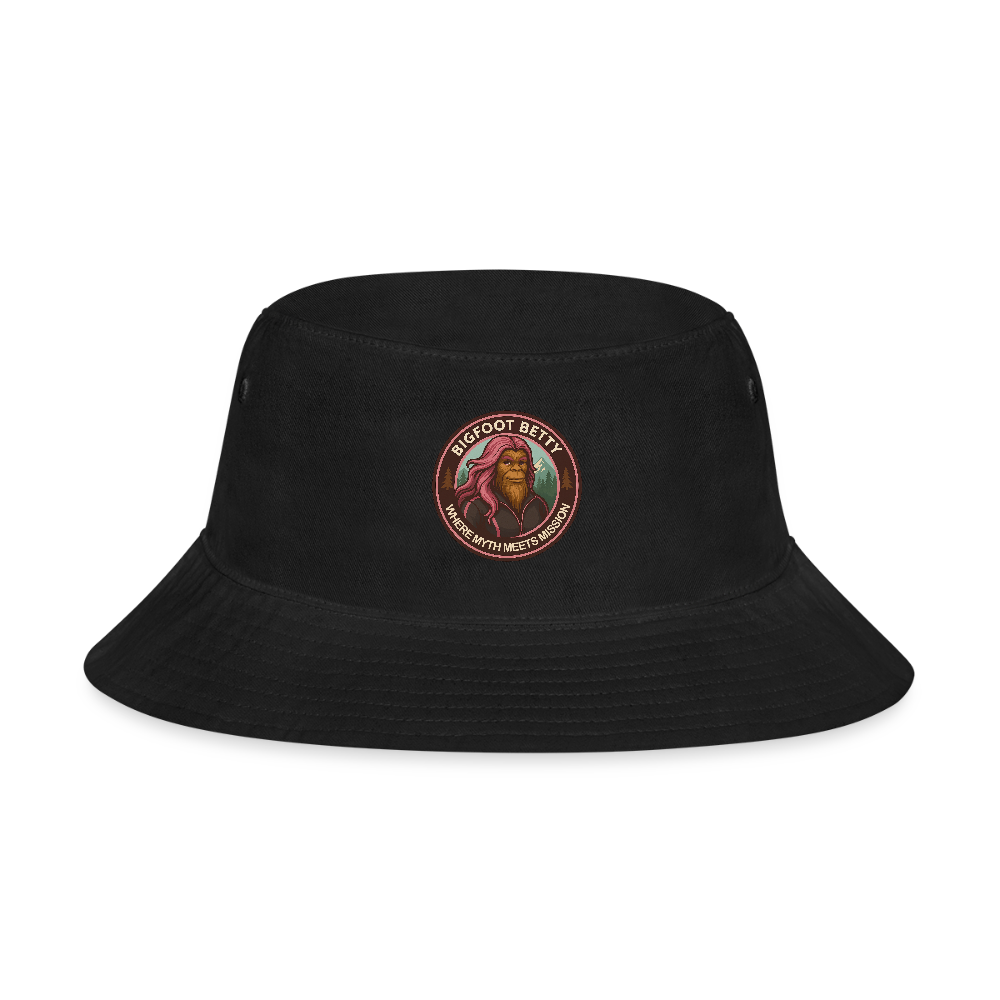 Bucket Hat - Where Myth Meets Mission (RETRO) - black