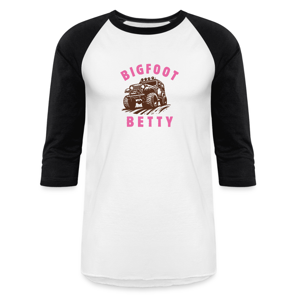 Baseball T-Shirt - BFB Jeep - white/black