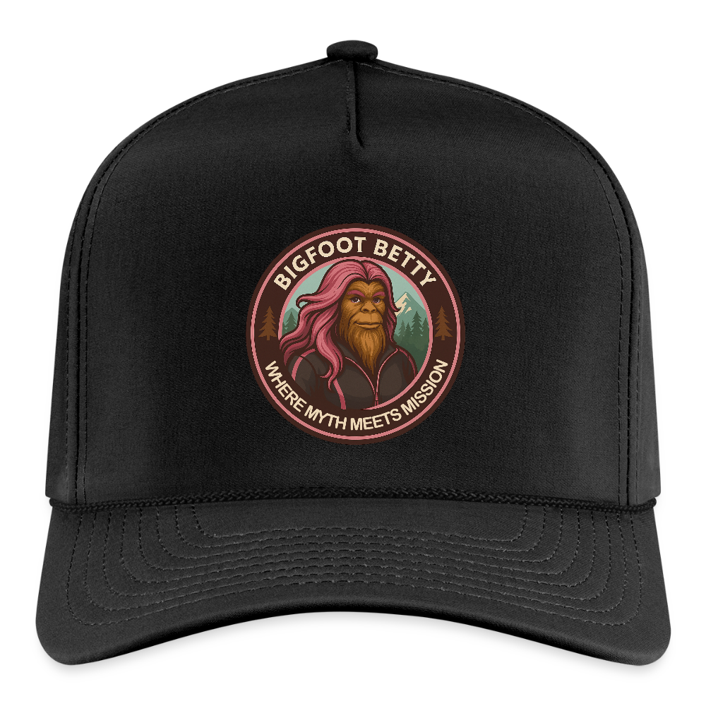 Rope Cap - Where Myth Meets Mission (RETRO) - black/black