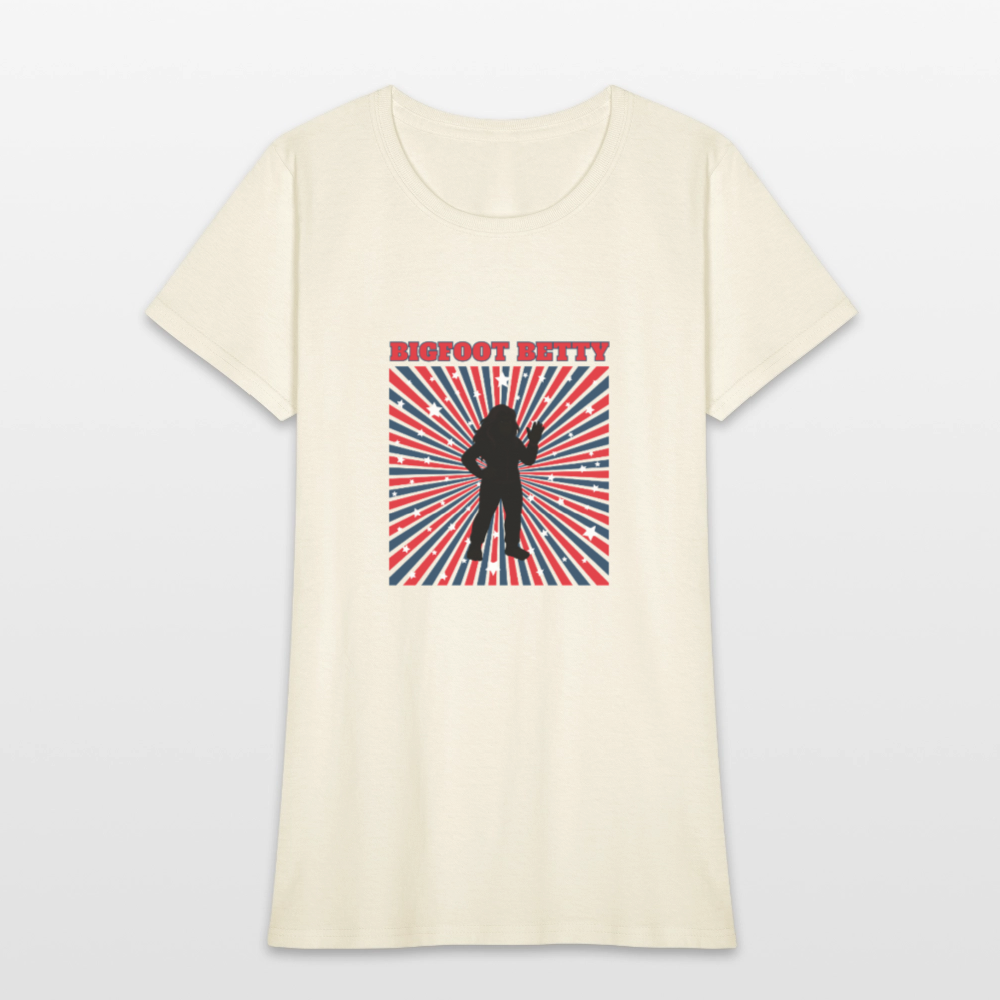 BFB July 4 - Starburst Women's T-Shirt - off white