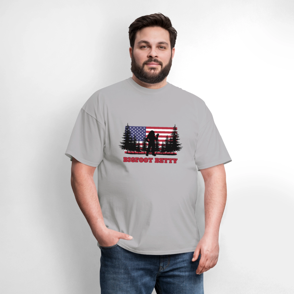 BFB July 4 - Forest Flag Unisex Classic T-Shirt - gravel