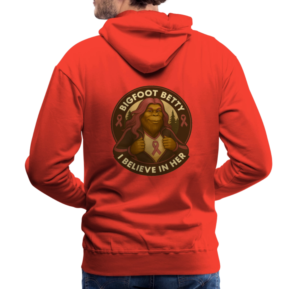 Men’s Premium Hoodie - Where Myth Meets Mission (RETRO) - red