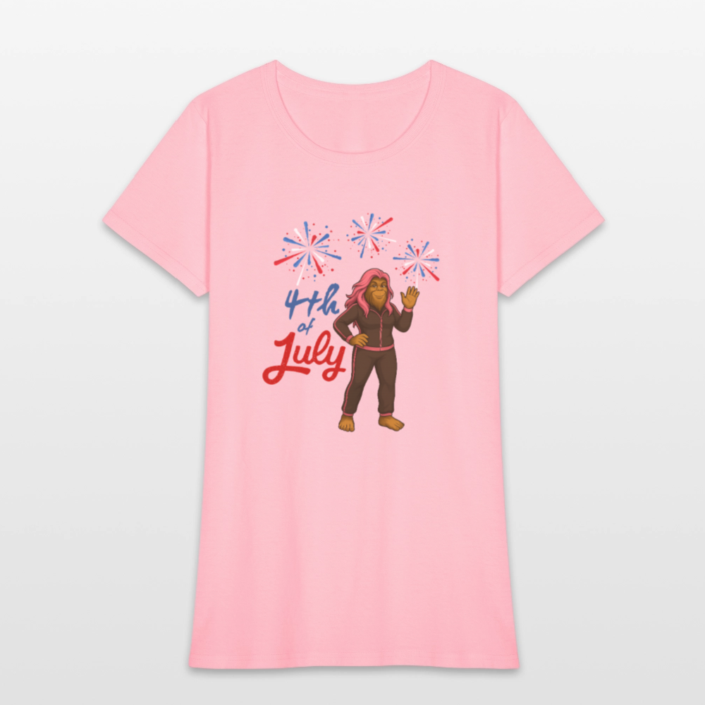 BFB July 4 - Fireworks Women's T-Shirt - pink