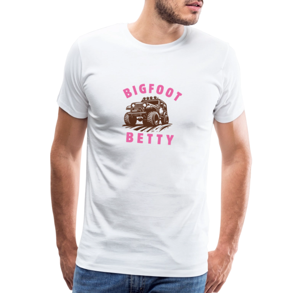 Men's Premium T-Shirt - BFB Jeep - white