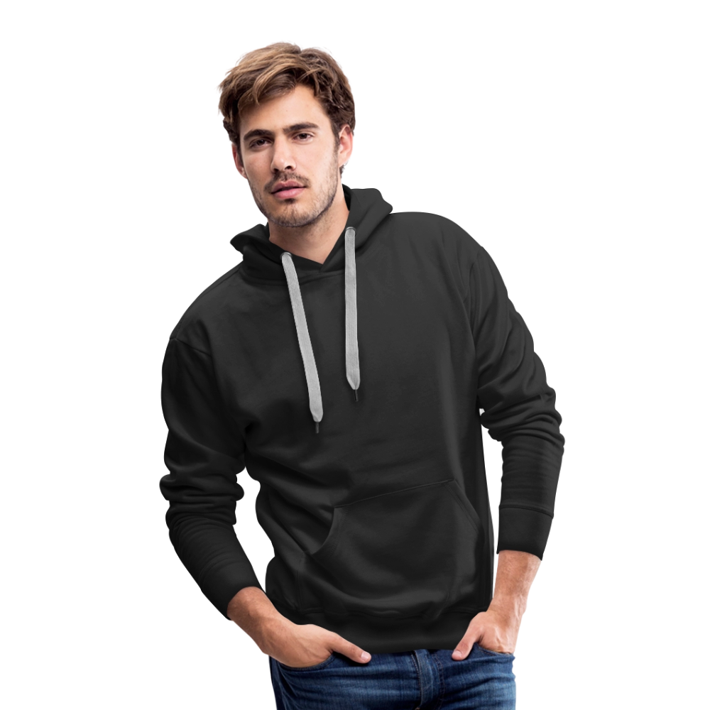 Men’s Premium Hoodie - Where Myth Meets Mission (RETRO) - black