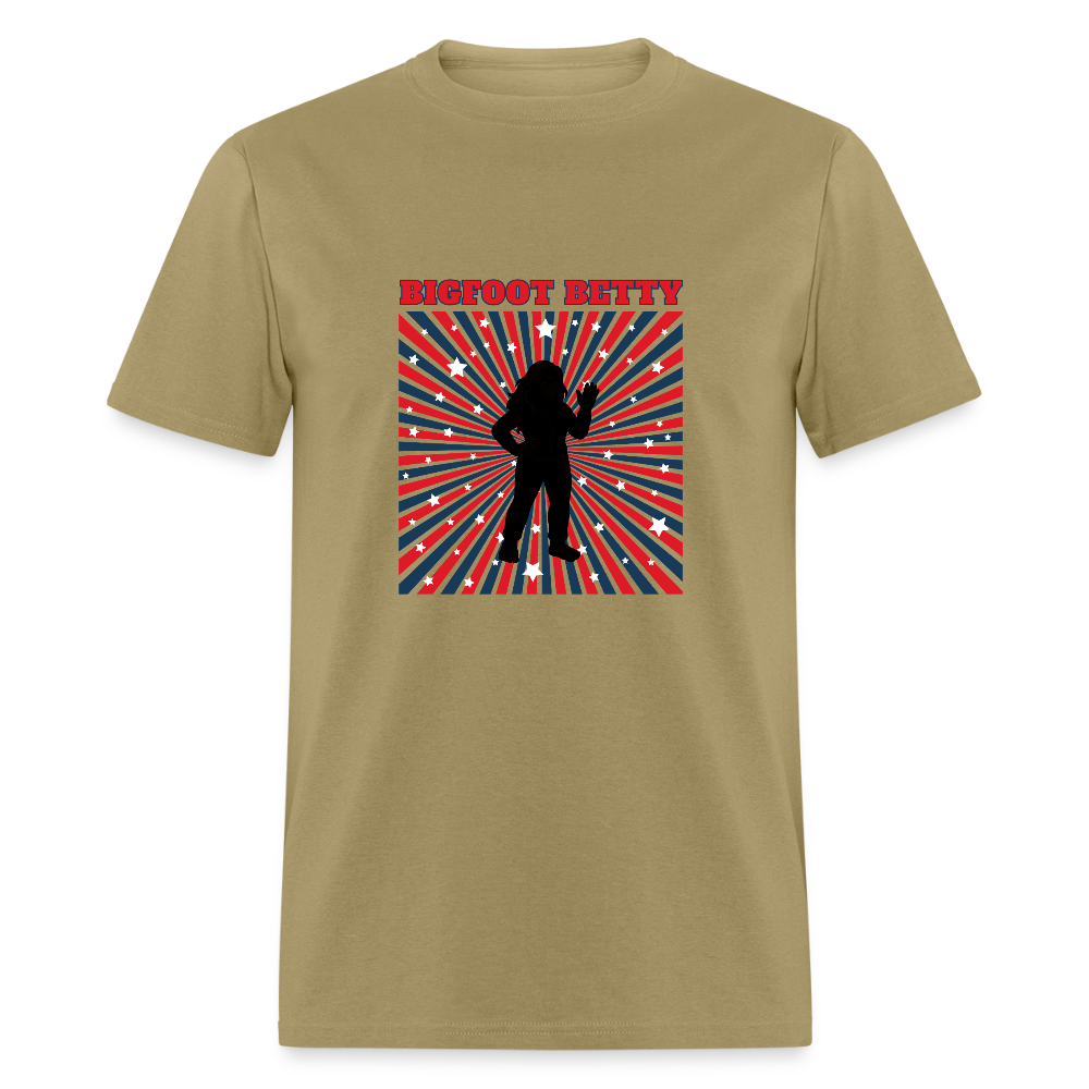 BFB July 4 - Starburst Unisex Classic T-Shirt - khaki