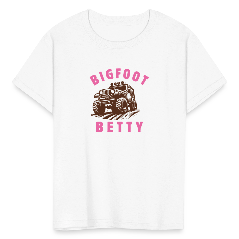 Kids' T-Shirt - BFB Jeep - white