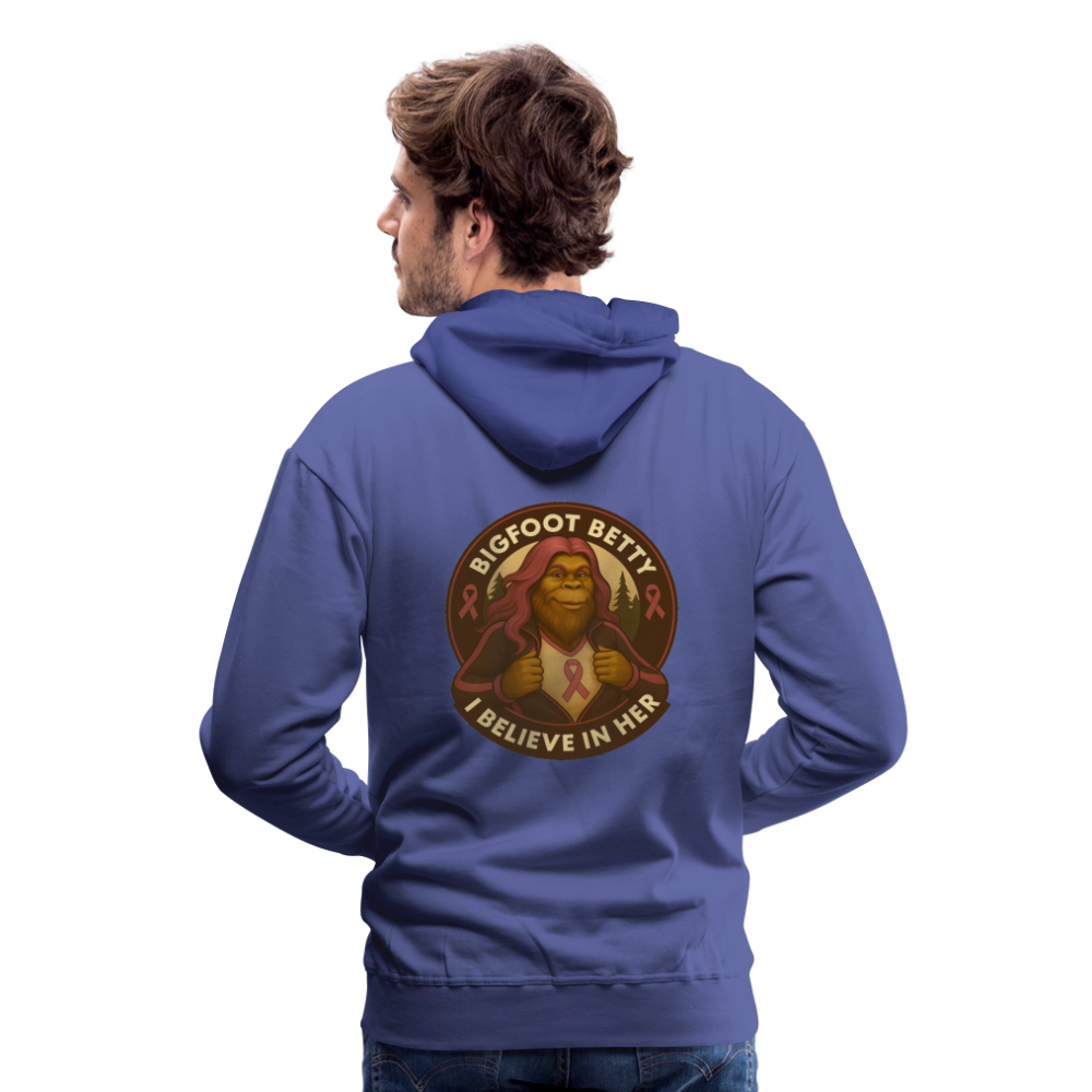 Men’s Premium Hoodie - I Believe In Her (F/B) (RETRO) - royal blue