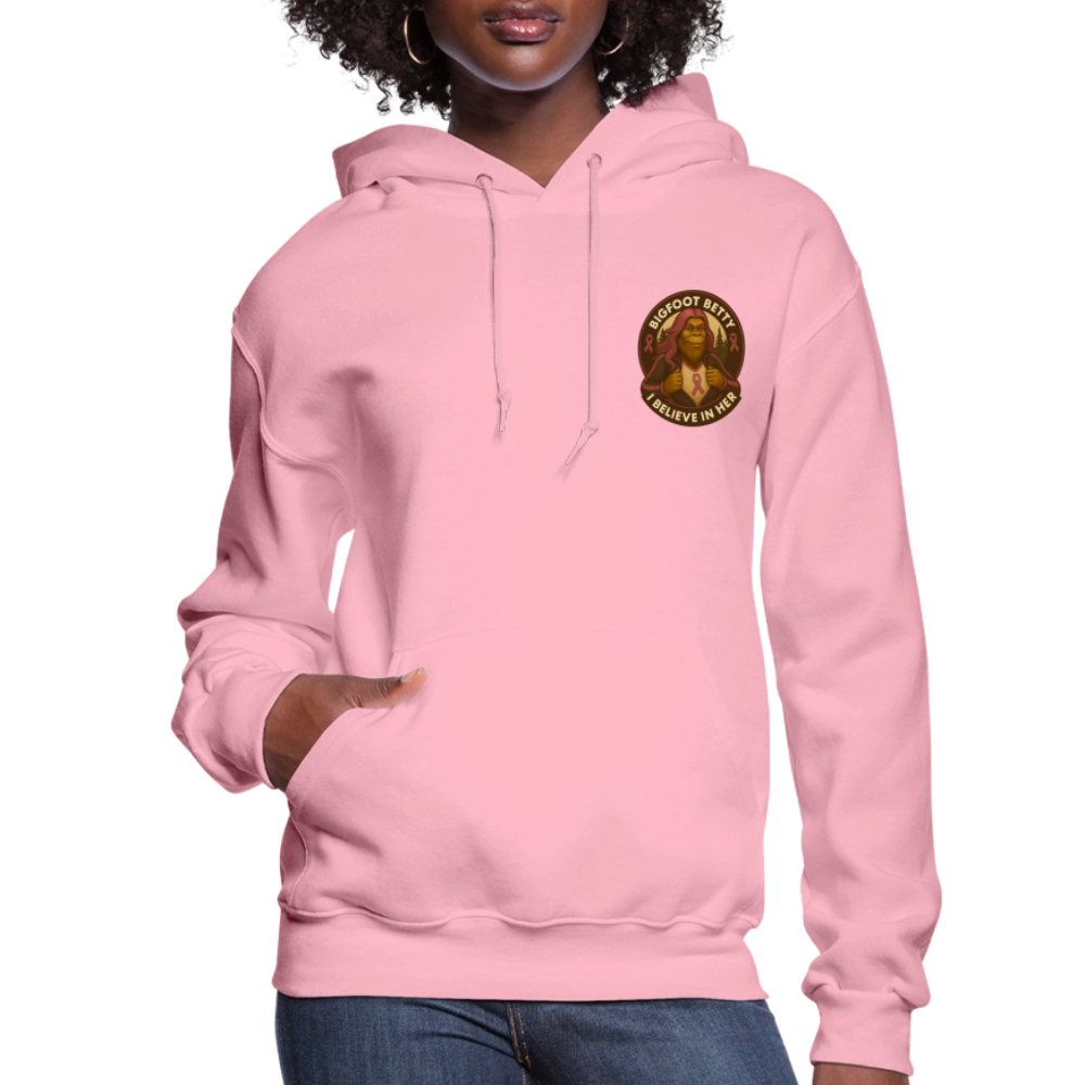 Women's Hoodie - I Believe In Her (F/B) (RETRO) - classic pink