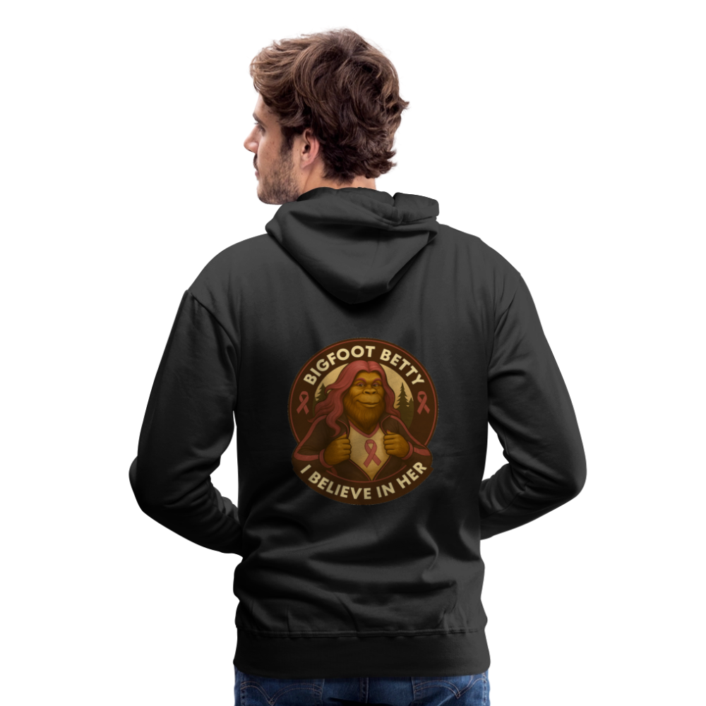 Men’s Premium Hoodie - I Believe In Her (F/B) (RETRO) - black