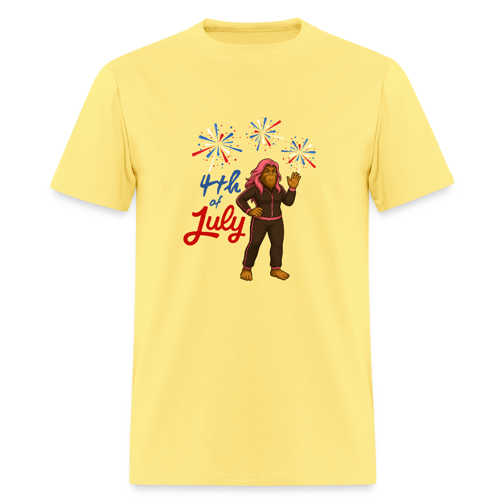 BFB July 4 - Fireworks Unisex Classic T-Shirt - cornsilk