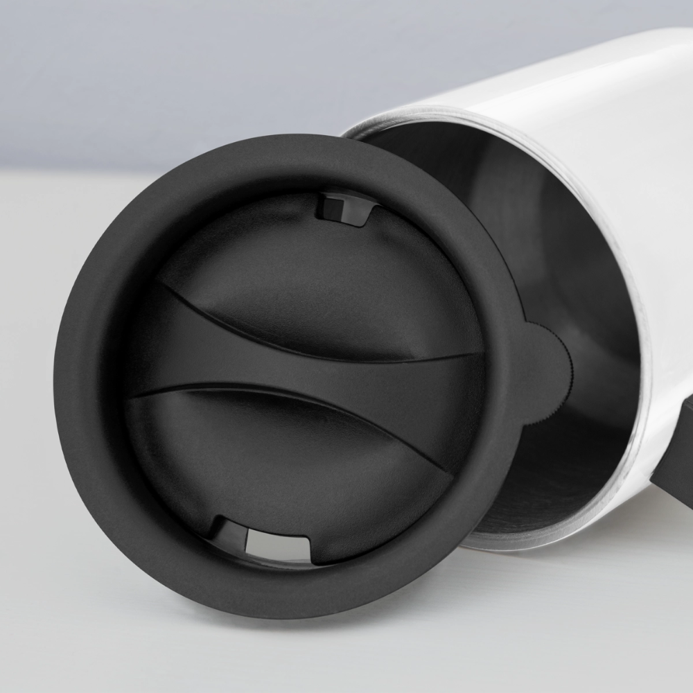 Travel Mug - Where Myth Meets Mission (RETRO) - white