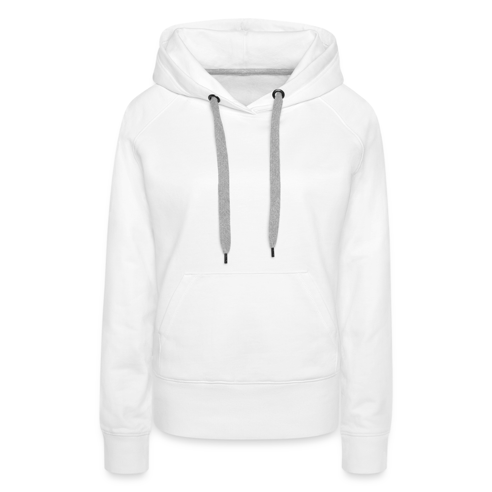 Women’s Premium Hoodie - Hope in Every Footprint (RETRO) - white