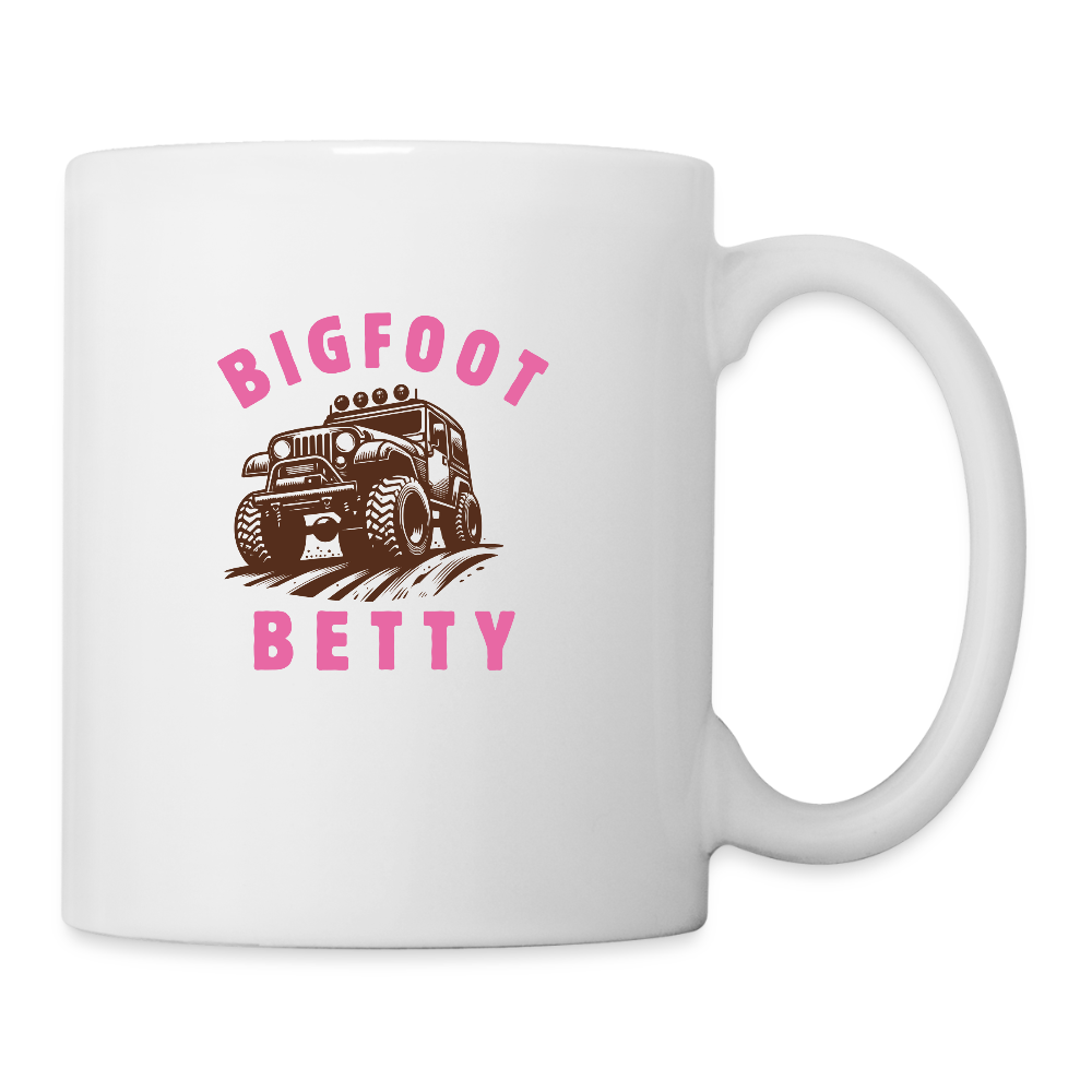 Coffee/Tea Mug - BFB Jeep - white