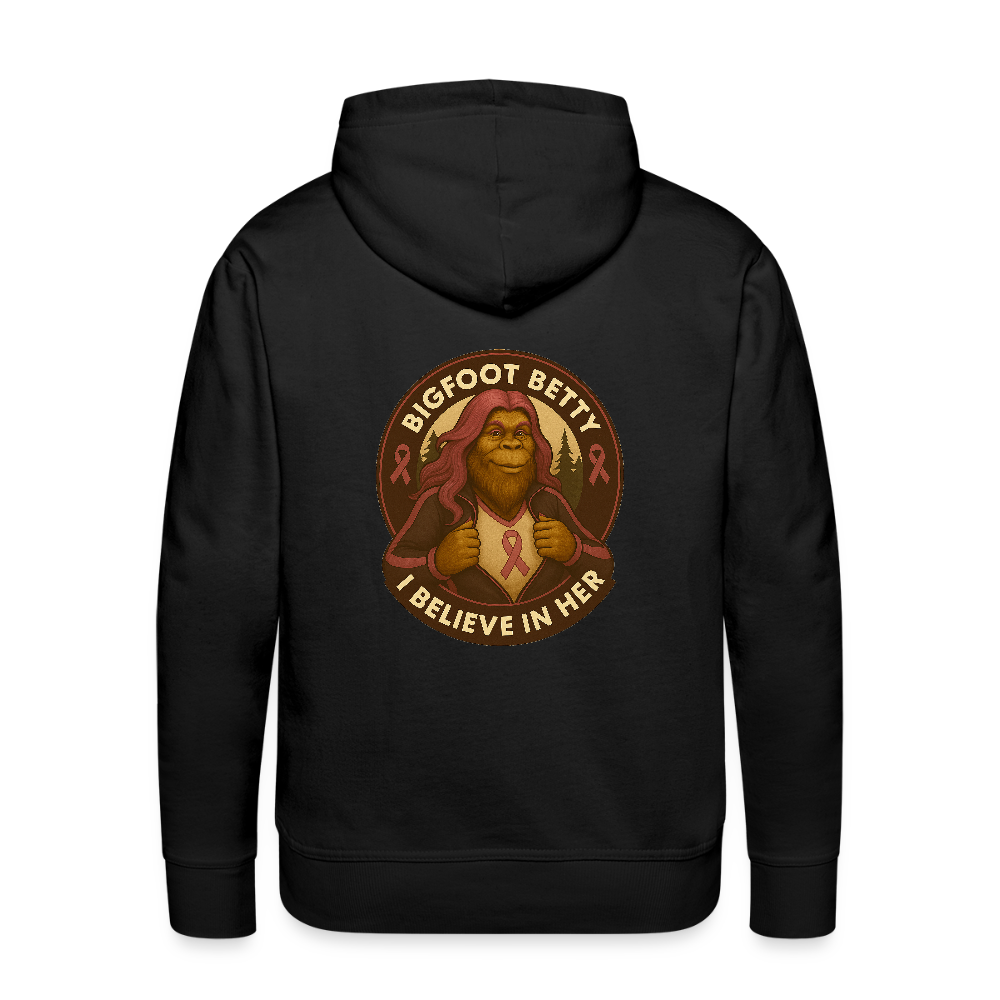 Men’s Premium Hoodie - Where Myth Meets Mission (RETRO) - black