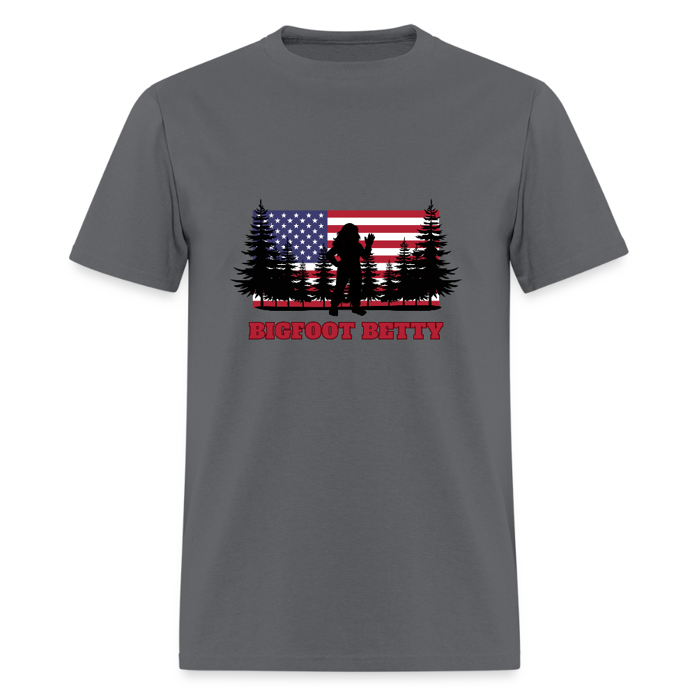 BFB July 4 - Forest Flag Unisex Classic T-Shirt - charcoal