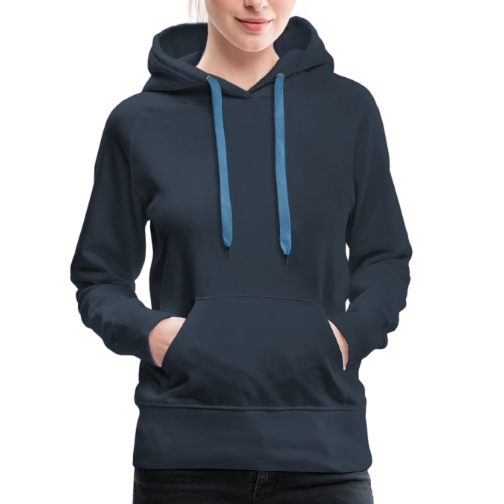Women’s Premium Hoodie - Where Myth Meets Mission (RETRO) - navy