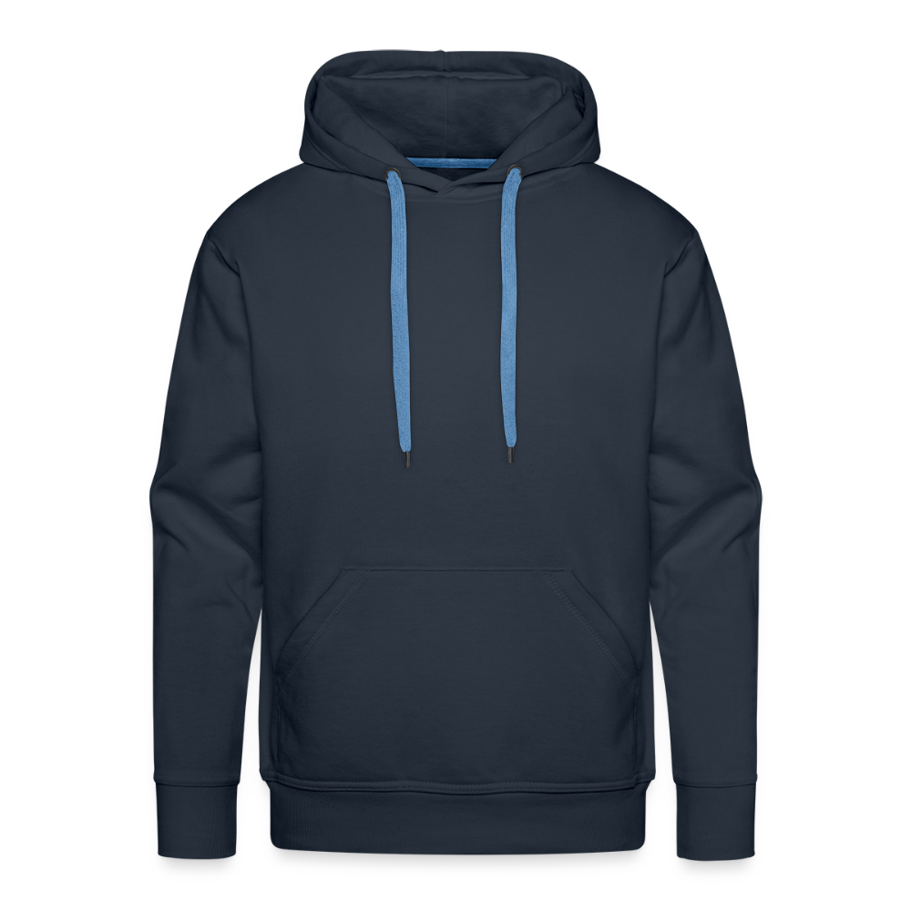 Men’s Premium Hoodie - Hope in Every Footprint (RETRO) - navy