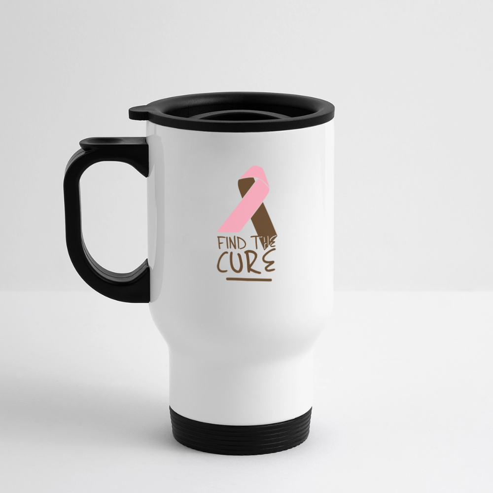 Travel Mug - Hope in Every Footprint (RETRO) - white