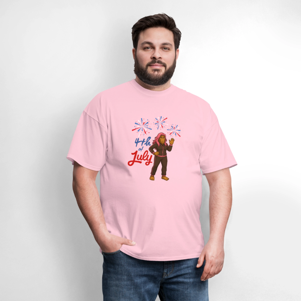 BFB July 4 - Fireworks Unisex Classic T-Shirt - pink