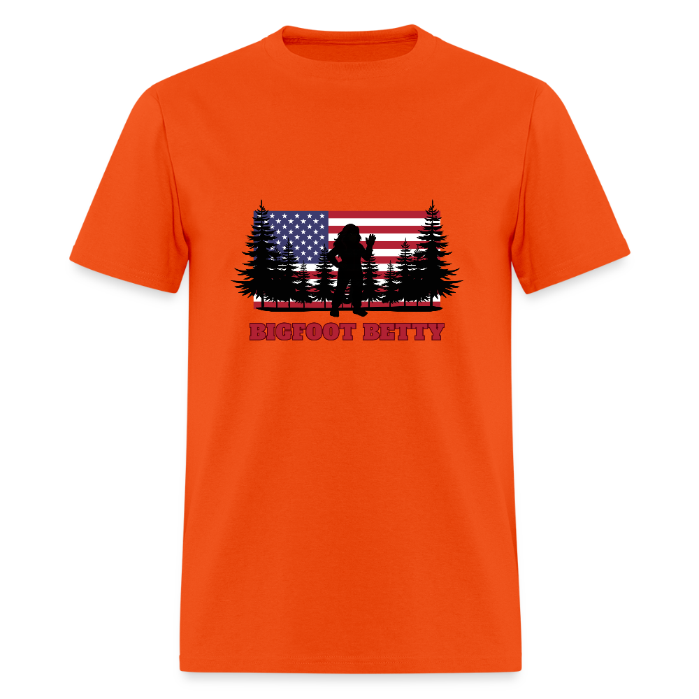 BFB July 4 - Forest Flag Unisex Classic T-Shirt - orange