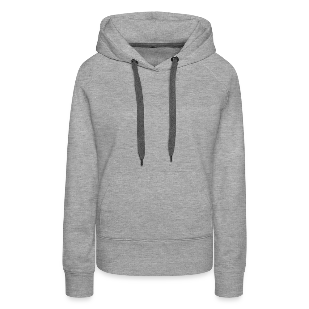 Women’s Premium Hoodie - Where Myth Meets Mission (RETRO) - heather grey