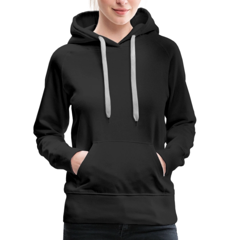 Women’s Premium Hoodie - Where Myth Meets Mission (RETRO) - black