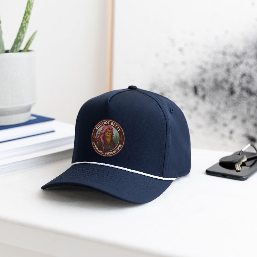 Rope Cap - Where Myth Meets Mission (RETRO) - navy/white