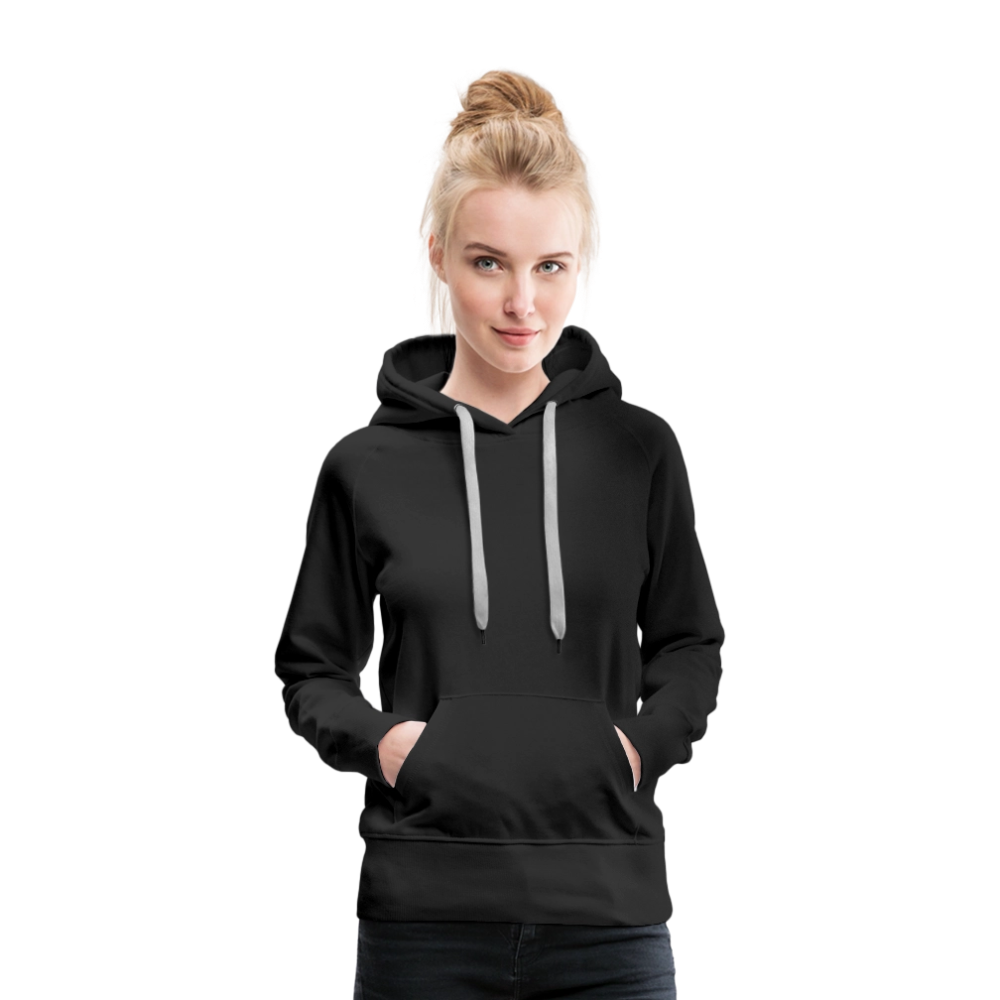 Women’s Premium Hoodie - Where Myth Meets Mission (RETRO) - black