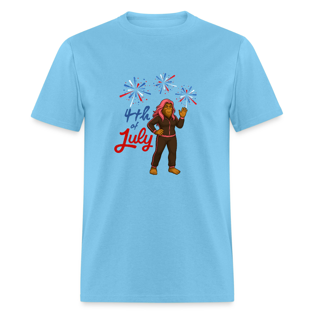BFB July 4 - Fireworks Unisex Classic T-Shirt - aquatic blue