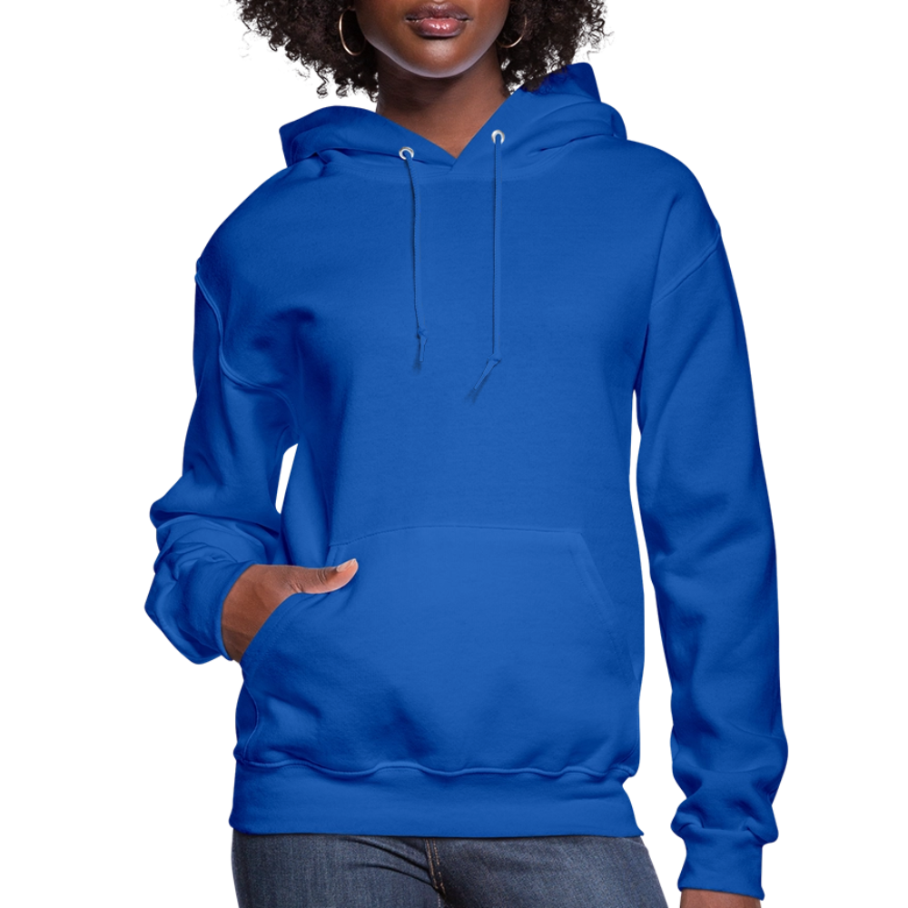 Women's Hoodie - Where Myth Meets Mission (RETRO) - royal blue