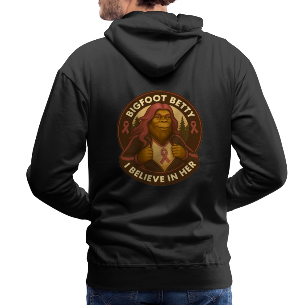 Men’s Premium Hoodie - Where Myth Meets Mission (RETRO) - black