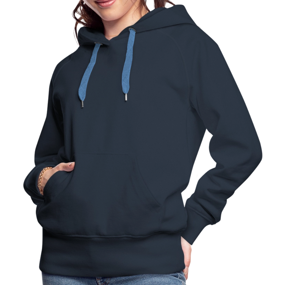 Women’s Premium Hoodie - I Believe In Her (RETRO) - navy