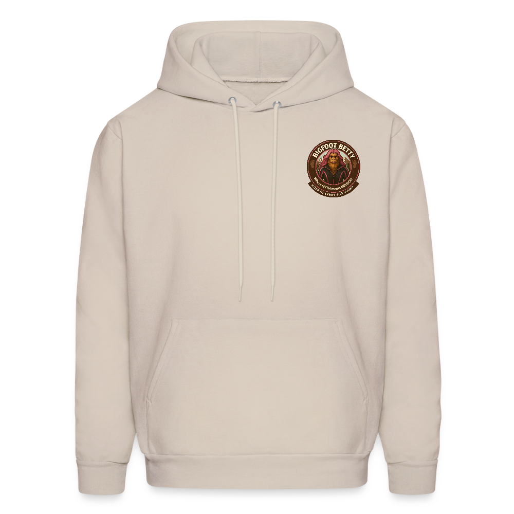Men's Hoodie - Hope in Every Footprint (F/B) (RETRO) - Sand