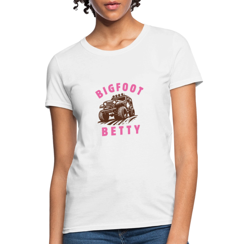 Women's T-Shirt - BFB Jeep - white
