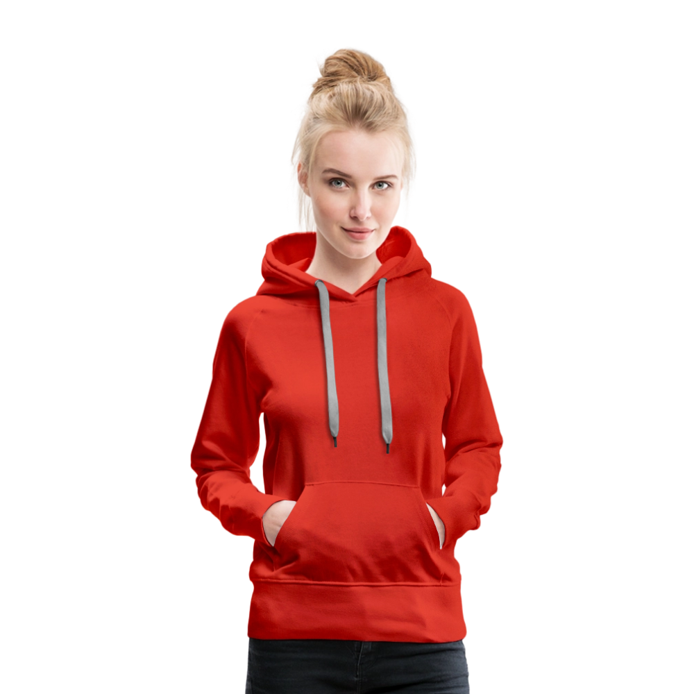 Women’s Premium Hoodie - Where Myth Meets Mission (RETRO) - red