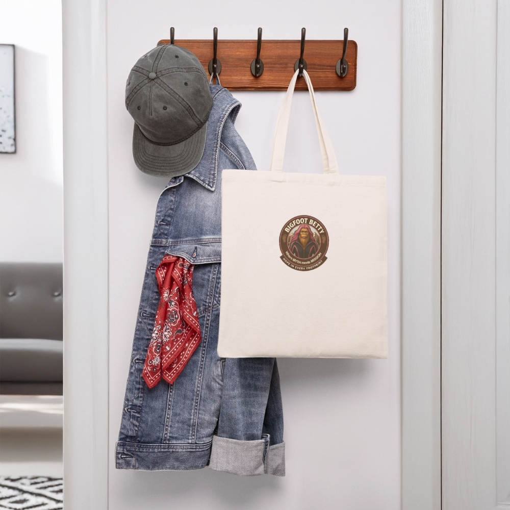 Recycled Tote Bag - Hope in Every Footprint (RETRO) - natural
