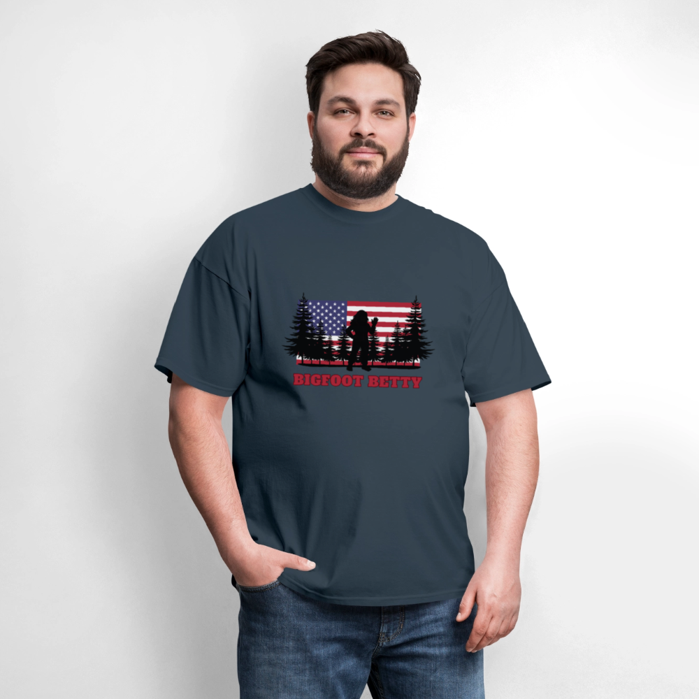 BFB July 4 - Forest Flag Unisex Classic T-Shirt - blue dusk